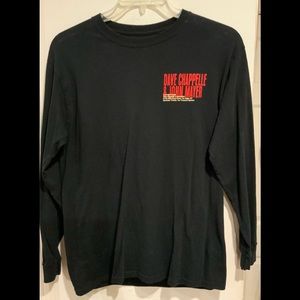 Dave Chappelle & John Mayer long sleeve show shirt